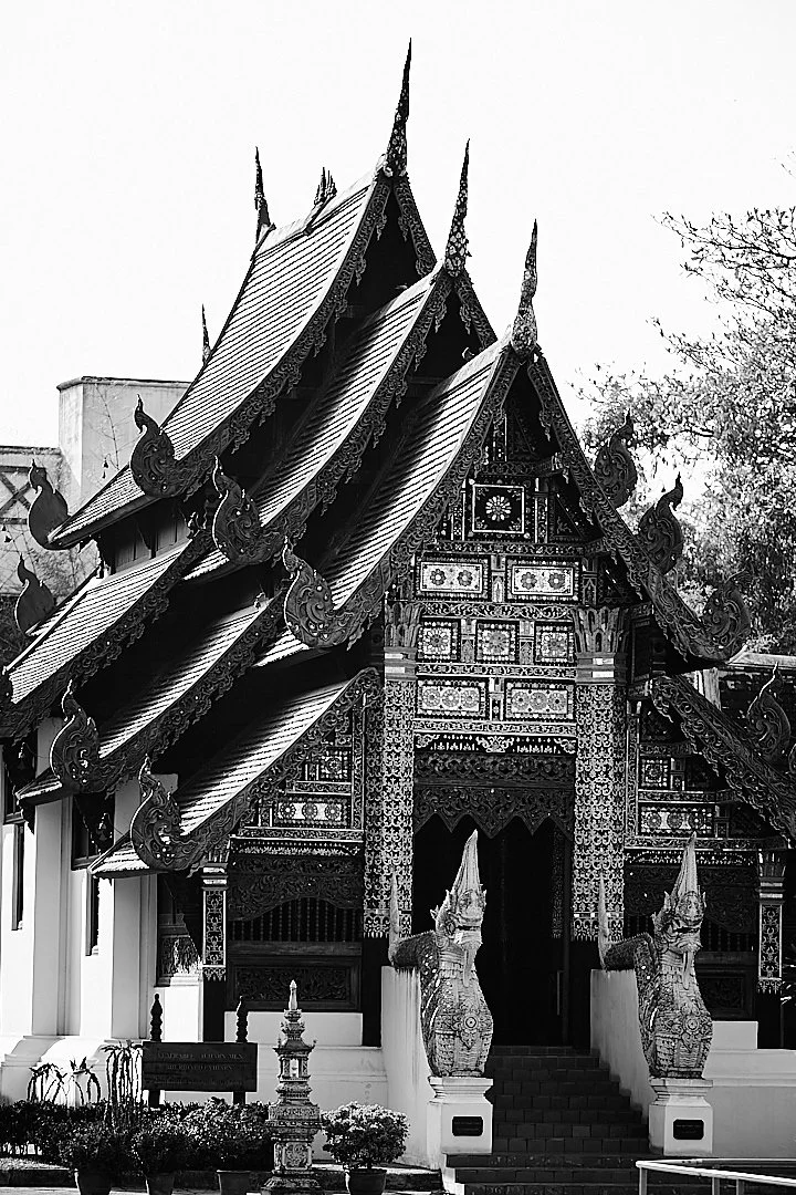 The temple has been standing long enough that the city grew up around it rather than the other way around. It does not compete with anything. It simply remains.