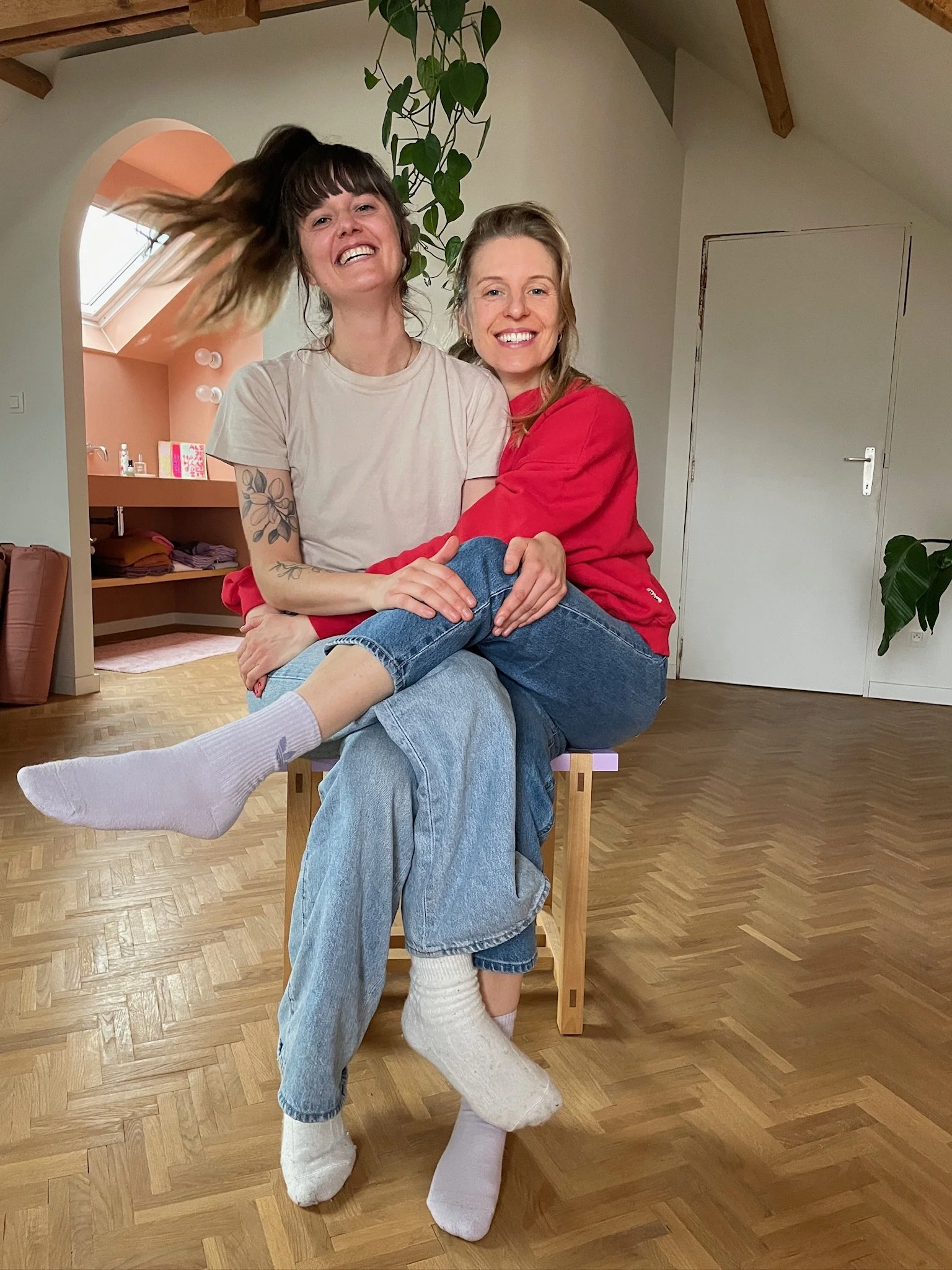 Mirte Van Haver en Valerie Rousseau