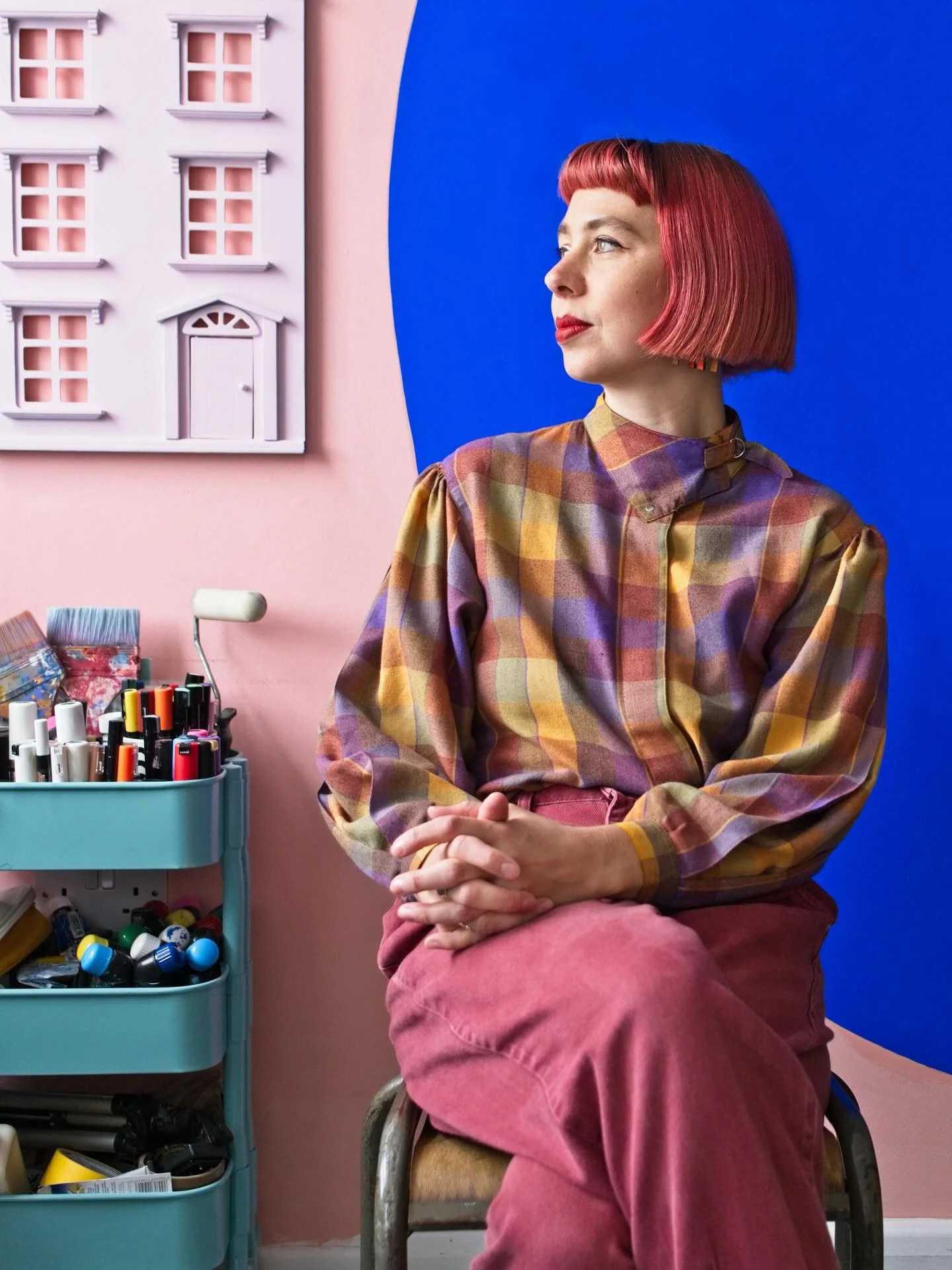 My new show opens this Thursday at @unit2stleonards 💫
Step into bold colour, playful design and immersive spaces made for exploring and making together. Floor murals, sculptural worlds and crafting for all ages… 
Private View: 2nd Oct (6-8p