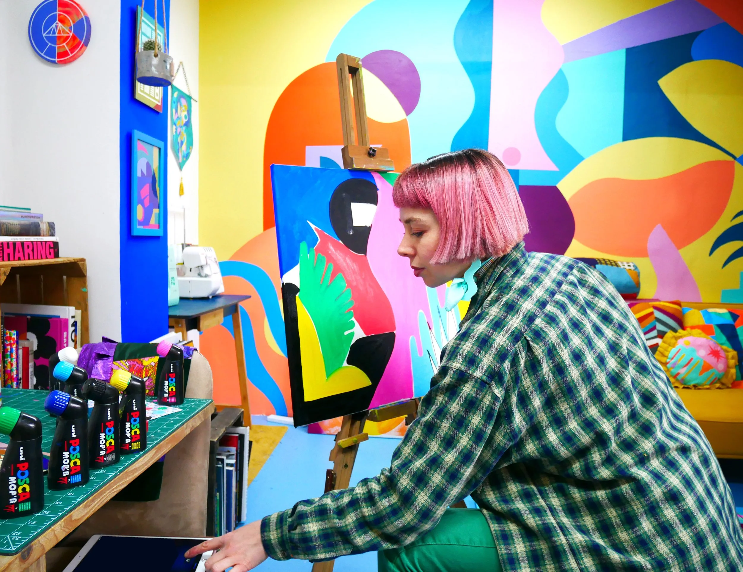 Molly X POSCA: London Stationery Show