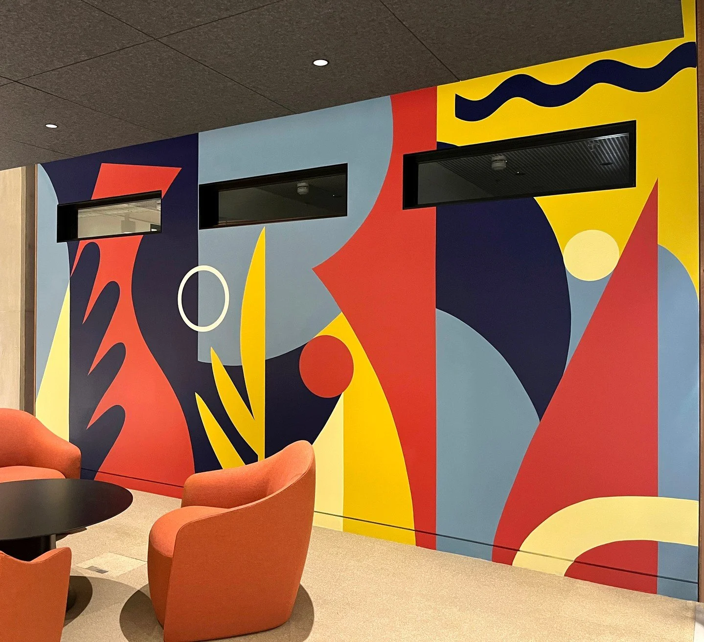 Look what just landed at PayPal&rsquo;s London office in South Bank! 🖌️ 🟠