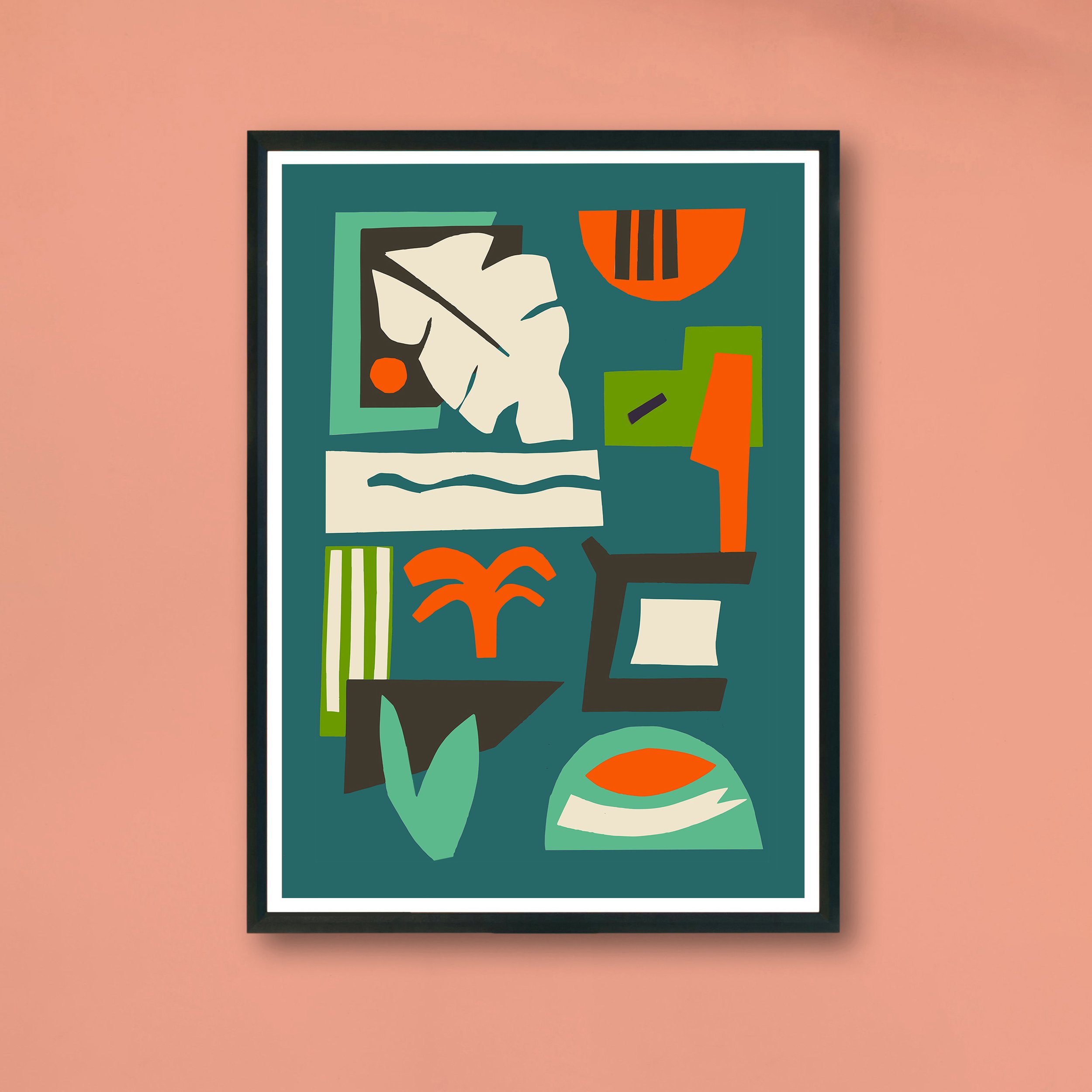 CutOut Shapes and Friends Fine Art Print Molly Hawkins.jpg
