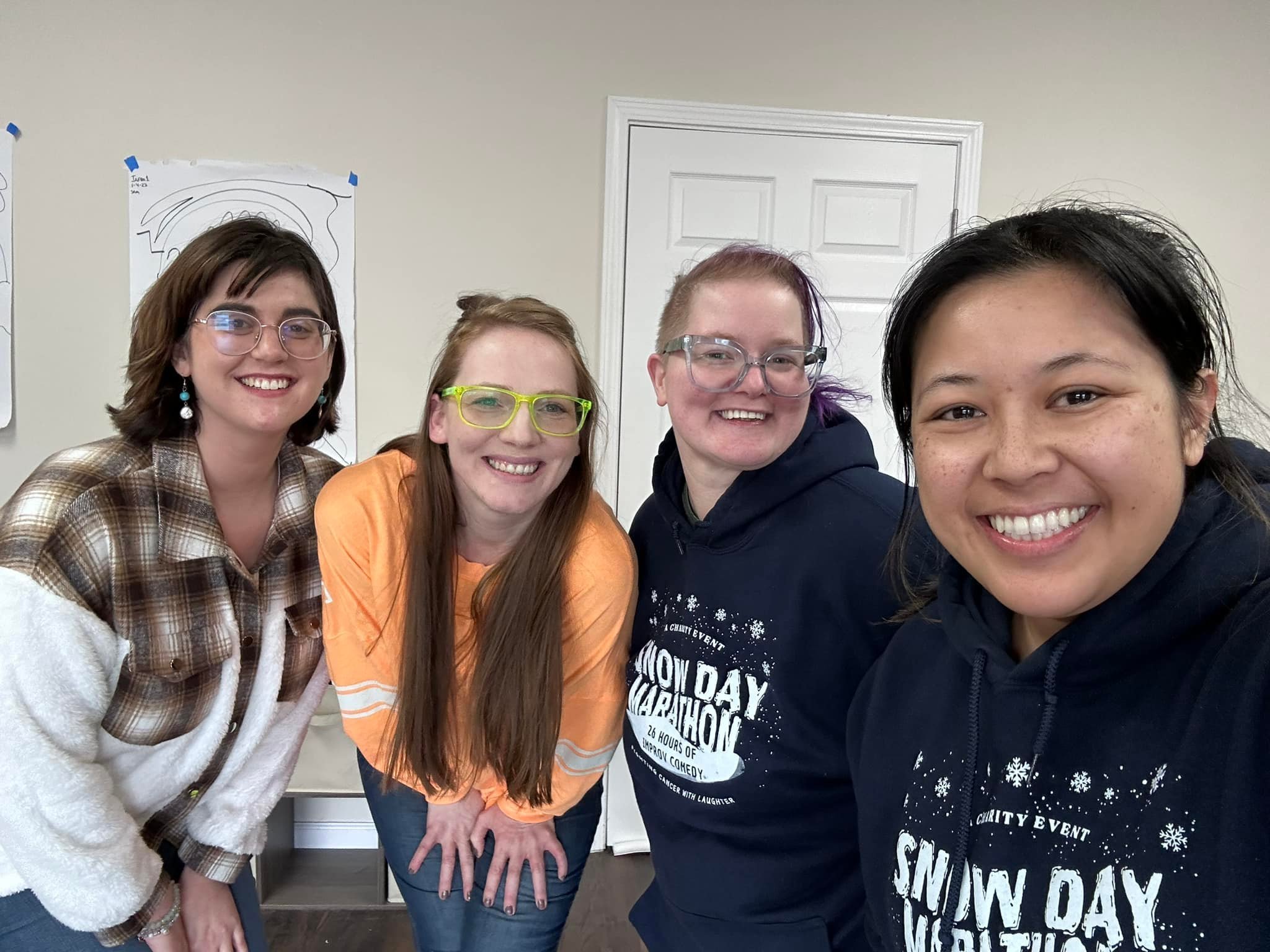 🎉 UPCOMING SPRING SOCIAL 🎉
Next #LadiesImprovMeetup is an improv social, happening THIS Saturday May 25th. Join the gang first for improv games and fun at Go Comedy&rsquo;s training center from 3pm - 5pm. Then we'll walk over to Detroit Fleat for s