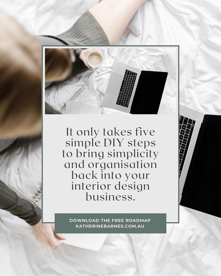 I&rsquo;m sharing the must-have resources and systems I use with my designer clients that help their studios thrive: 

01|  Declutter your digital spaces.
02|  Task &amp; project management.
03|  Map out your processes.
04|  Tools &amp; automations. 
