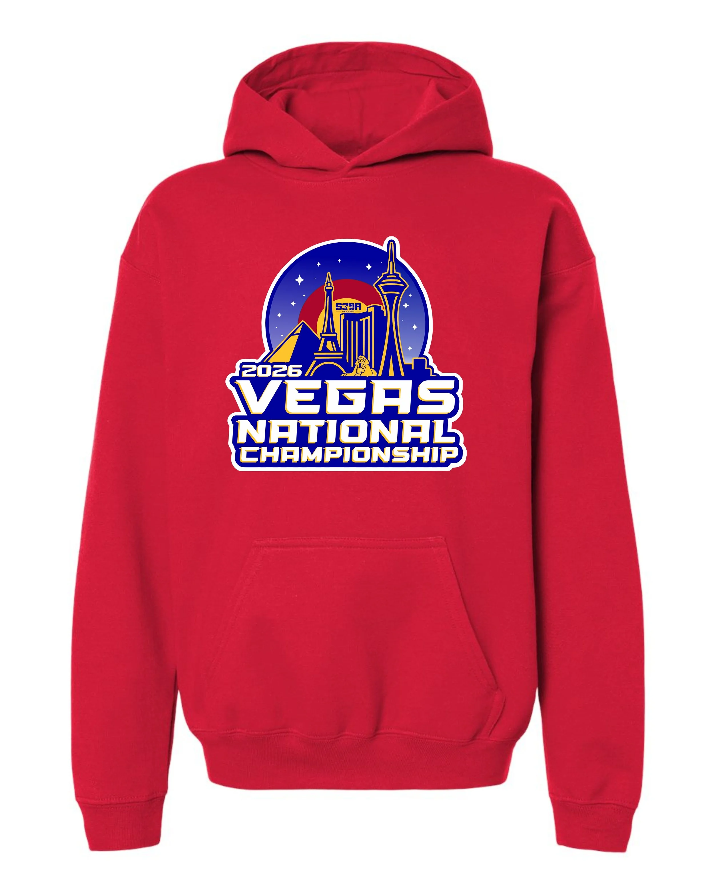 Youth Hooded Sweatshirt Vegas National Championship 2026