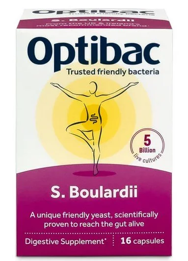 Optibac's Probiotics Saccharomyces Boulardii 16s - 1x16Pce