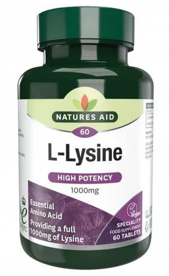 Natures Aid's L-Lysine 1000mg - 1x60Tabs