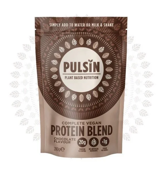 Pulsin's Chocolate Pea Protein Powder - 1x250g
