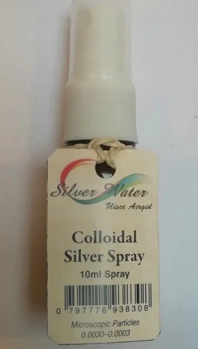 Silver Water - Uisce Airgid's Colloidal Silver 30PPM Spray - 1x10ml