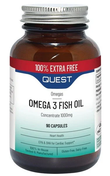 Quest's Omega 3 Fish Oils 100% Xtra - 45+45Tabs