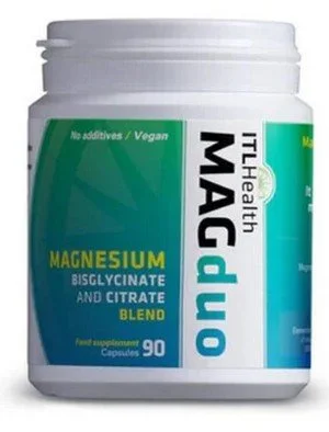 ITL Health's MAGduo (Mag Bisglycinate+Citrate) - 1x90Caps