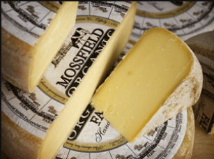 Mossfield's Organic Mature Cheddar Cheese - 1x180g