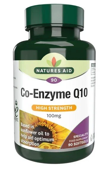 Natures Aid's Co-Q-10 100mg - 1x90Caps