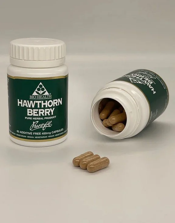 Biohealth's Hawthorn Berry Capsules - 1x60Caps
