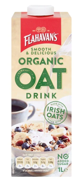 Flahavans Organic Oat Drink [1 Litre]
