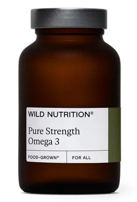 Wild Nutrition's Pure Strength Omega 3 - 1x120Caps