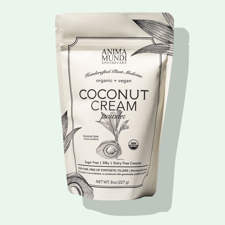 Anima Mundi Coconut Cream Powder packaging