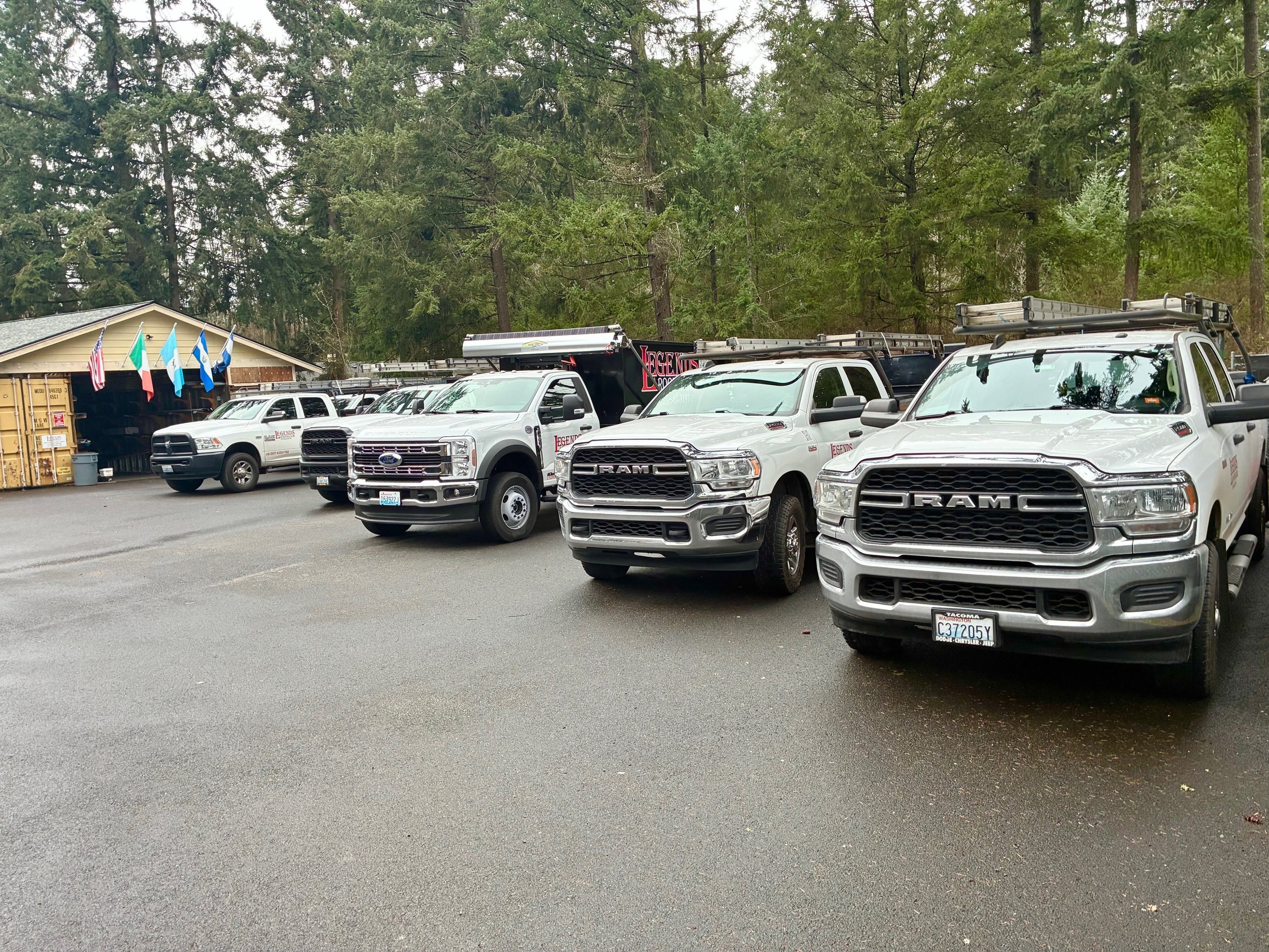 Legends Roofing Co Inc fleet
