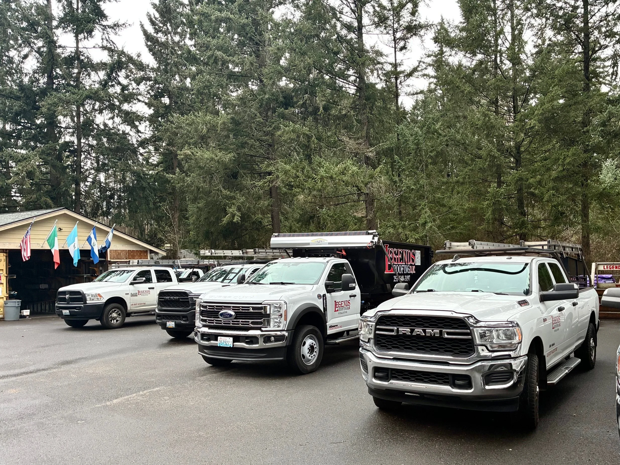 Legends Roofing Co Inc fleet