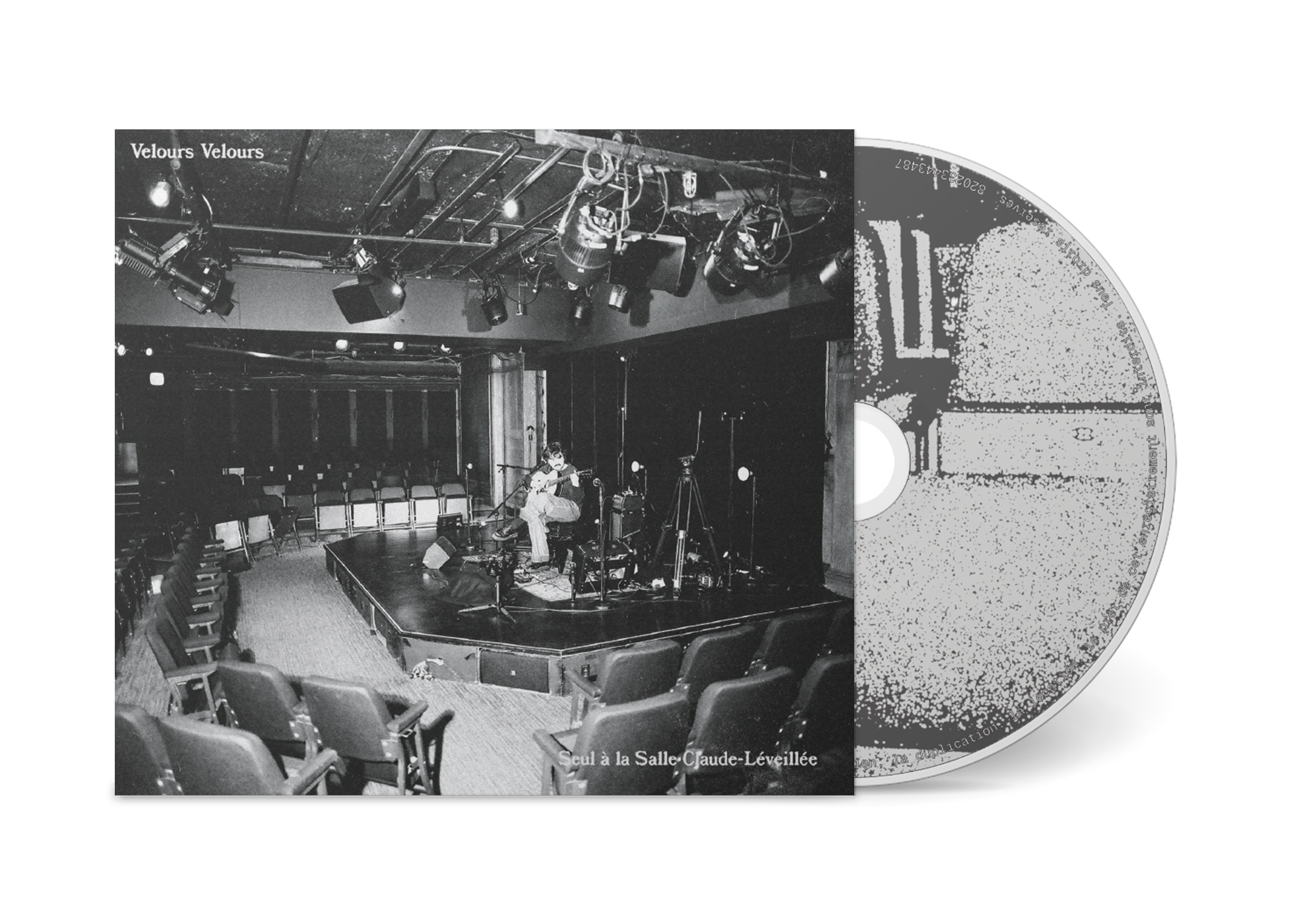 velours velours • seul à la salle claude léveillée • CD