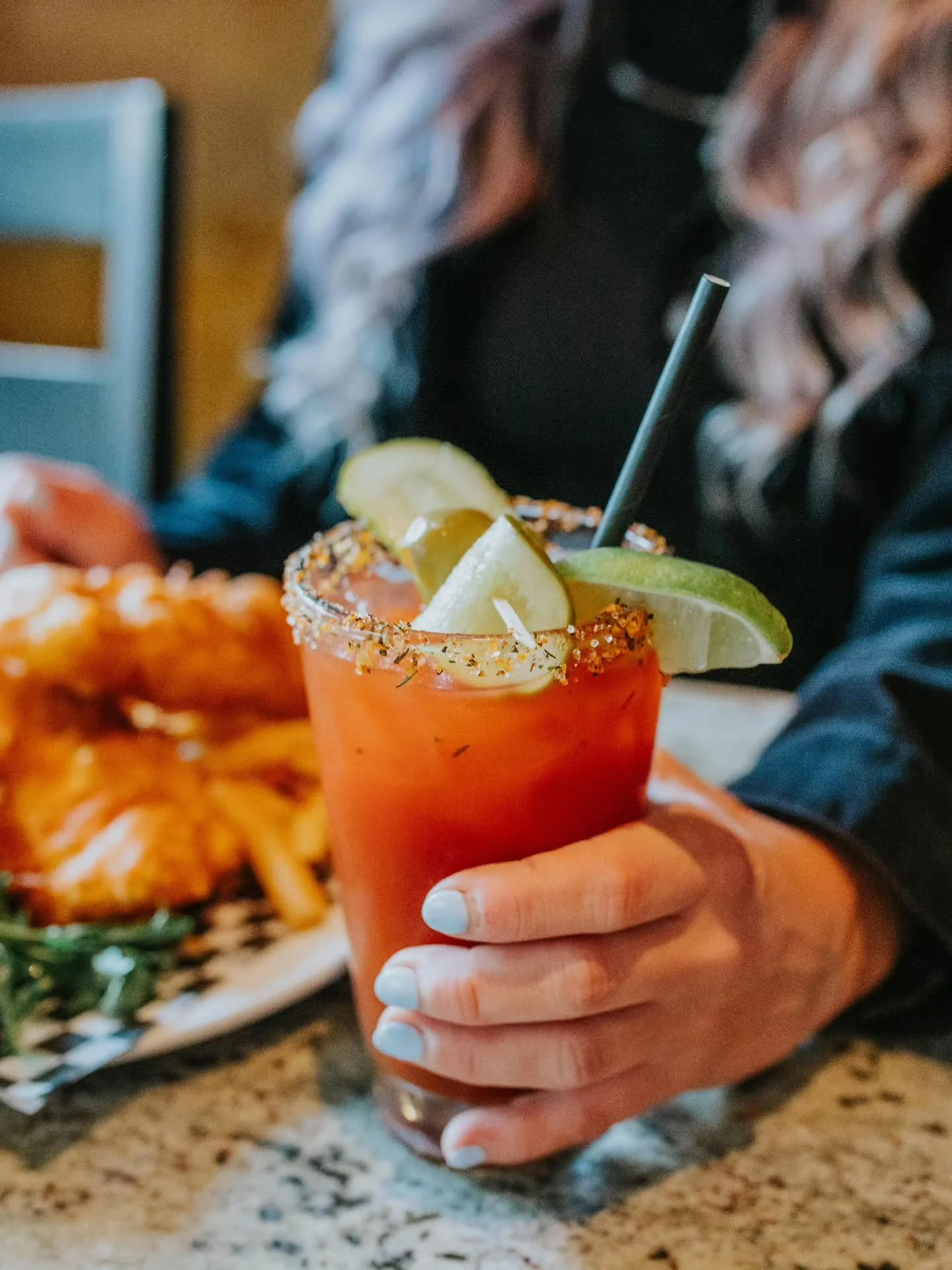 Caeser cocktails are a popular Canadian drink that have been non-scientifically shown to help cure hangovers.

Fact source; Dave.

They're a bit of a Canadian twist on a Bloody Mary. Containing (usually) vodka, Worcestershire sauce, lime juice, Tobas