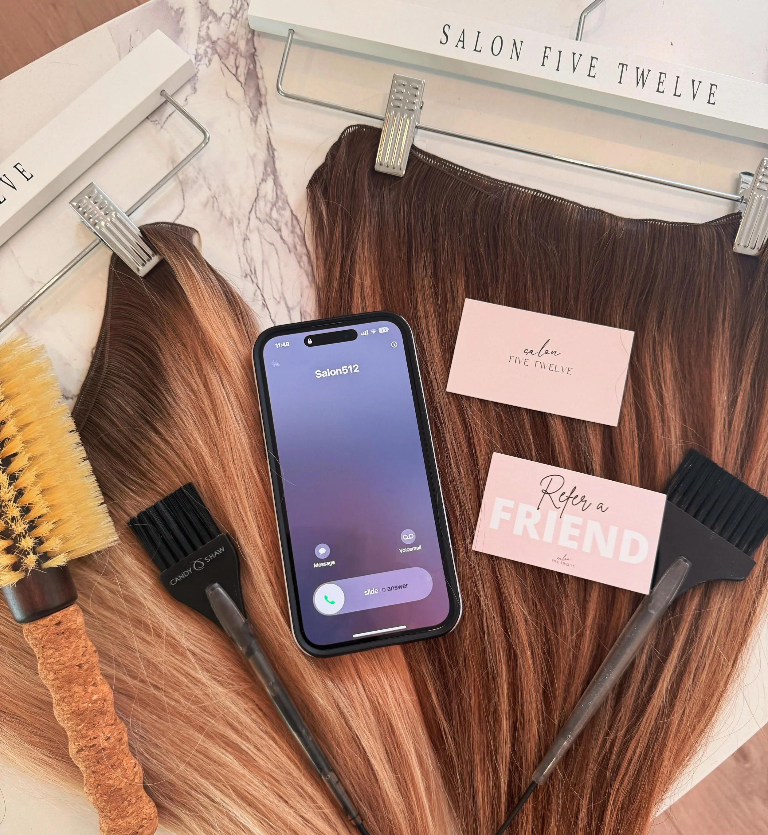 You&rsquo;re dream hair is calling ✨ 

#hairsalon #bookthatappointment #hairappointment #northgasalon #northga