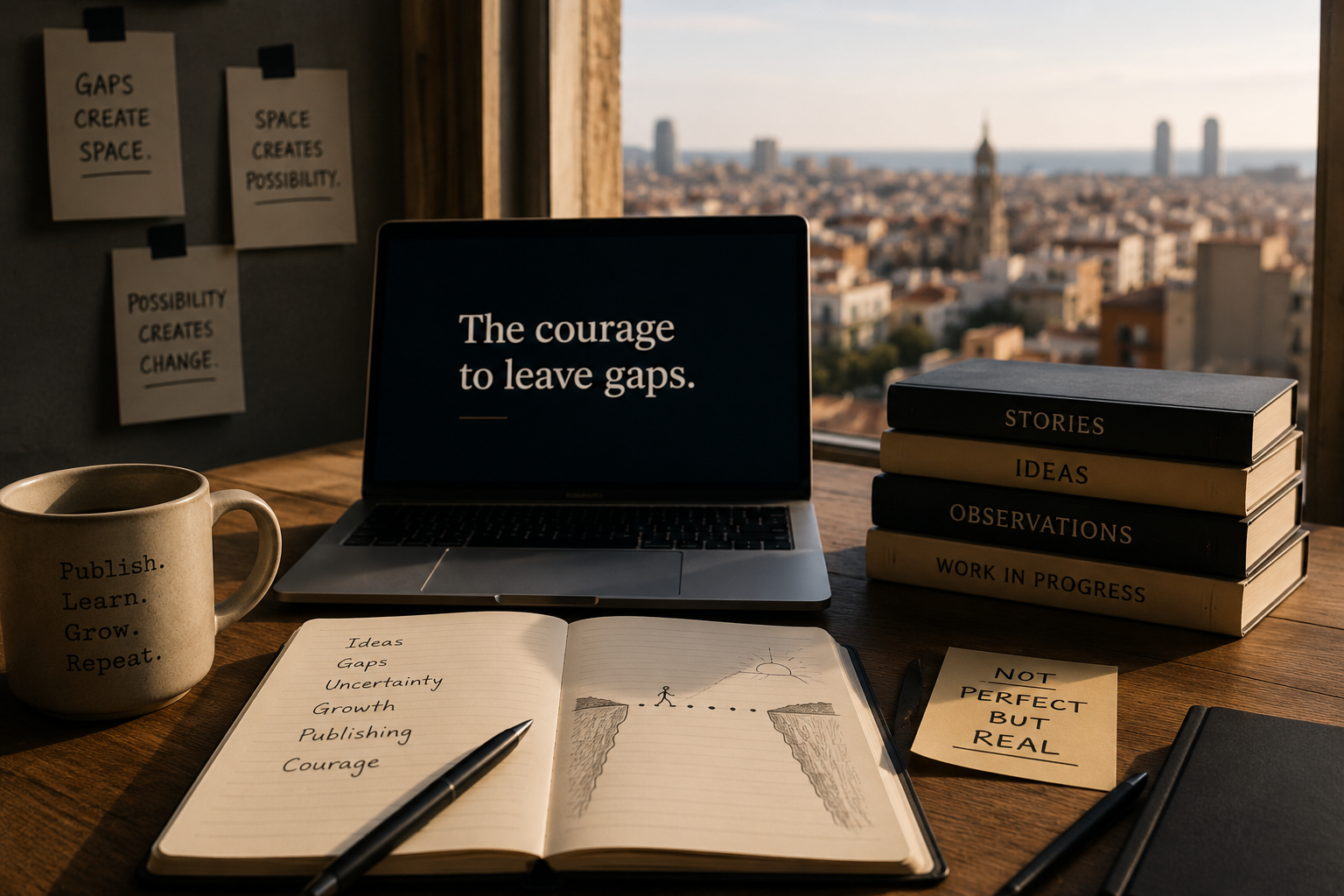 The Courage to Leave Gaps