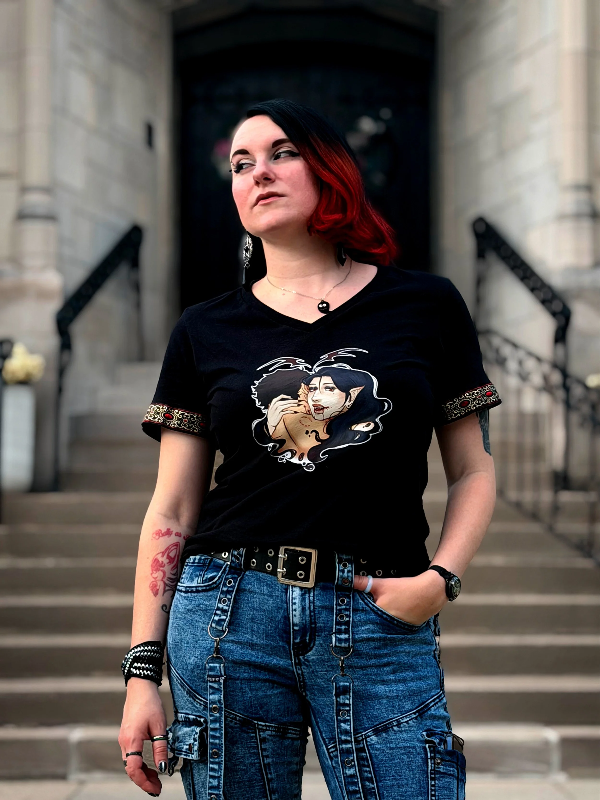 Carmine Embrace Tee
