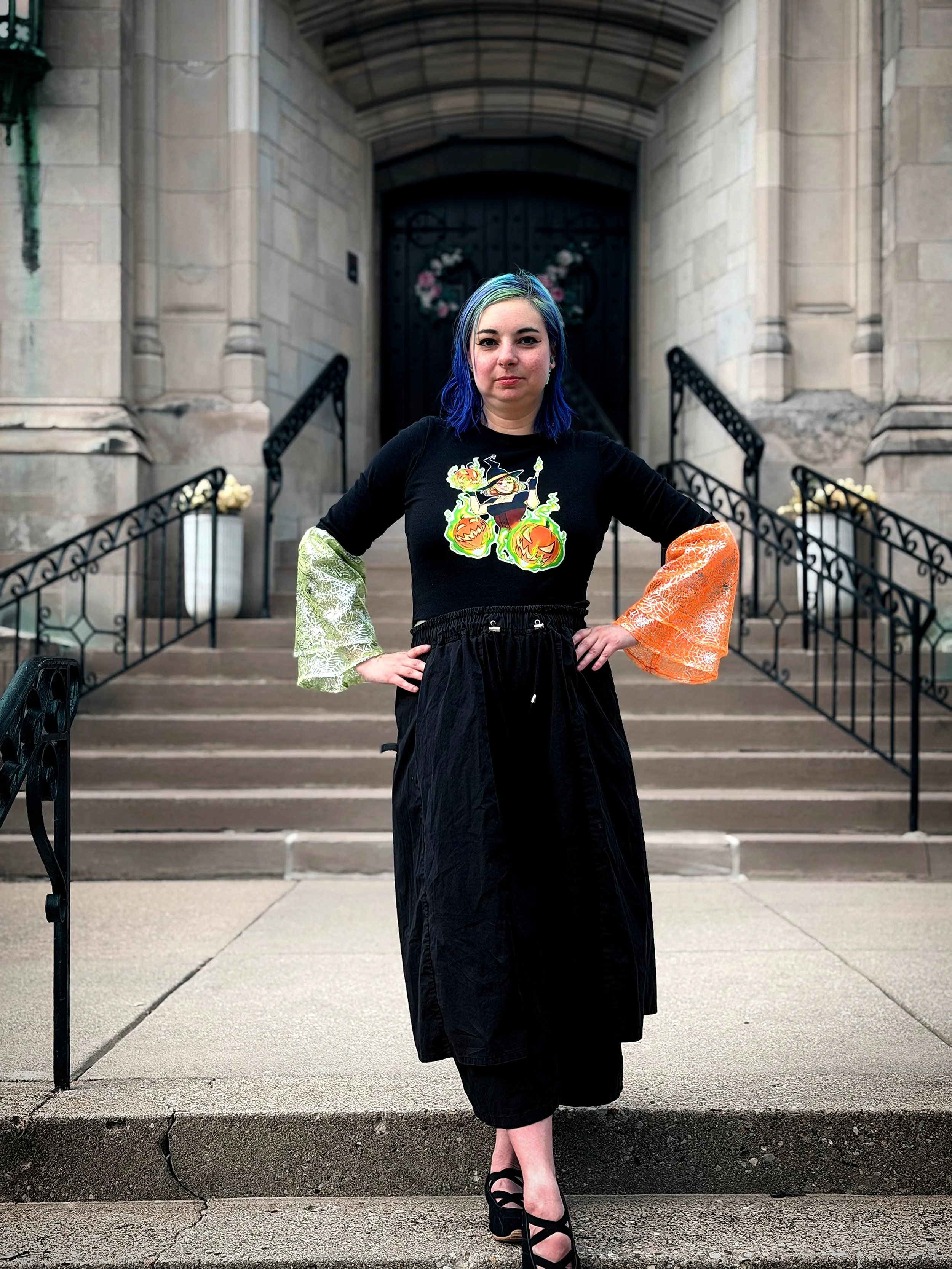 Pumpkin Grenadier Knit Top