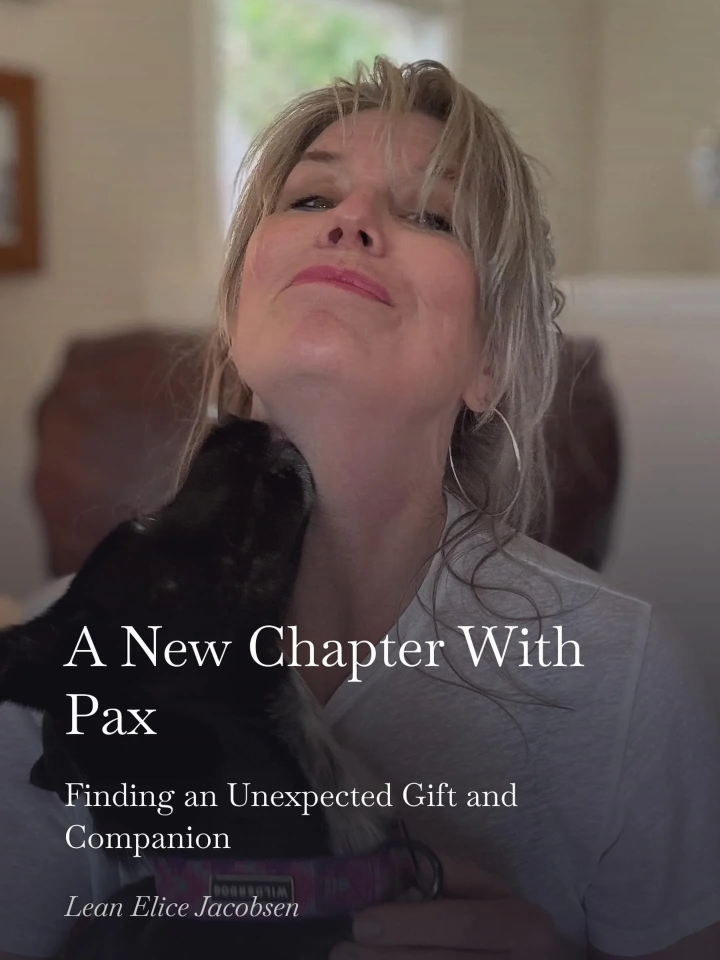 Pax and I are on Substack now, so let&rsquo;s be friends over there too! 
🔗 https://leanelice.substack.com
(My first post is of course about my velcro pup. 😉)

#rescuepuppy #heartcentered #refineyourmagic #centralcoast #california
