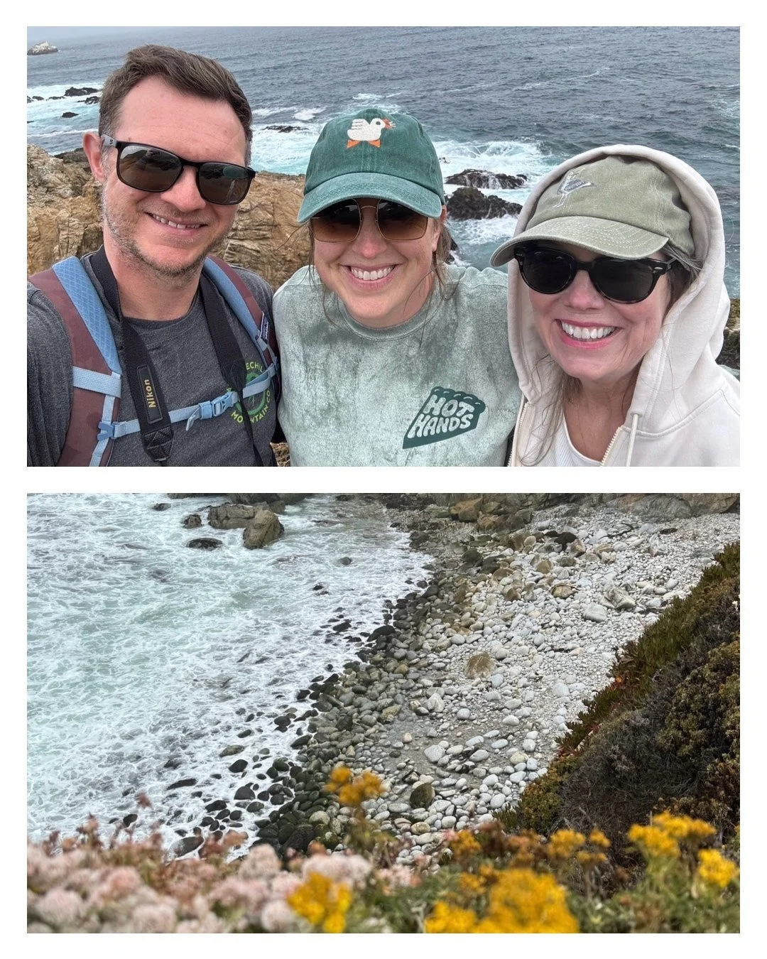 My youngest and her husband are in town which means a full week of outdoor adventuring. One of our favorite traditions is beach-walking and sea glass gathering! 🩵 

#centralcoast #california #heartcentered #refineyourmagic