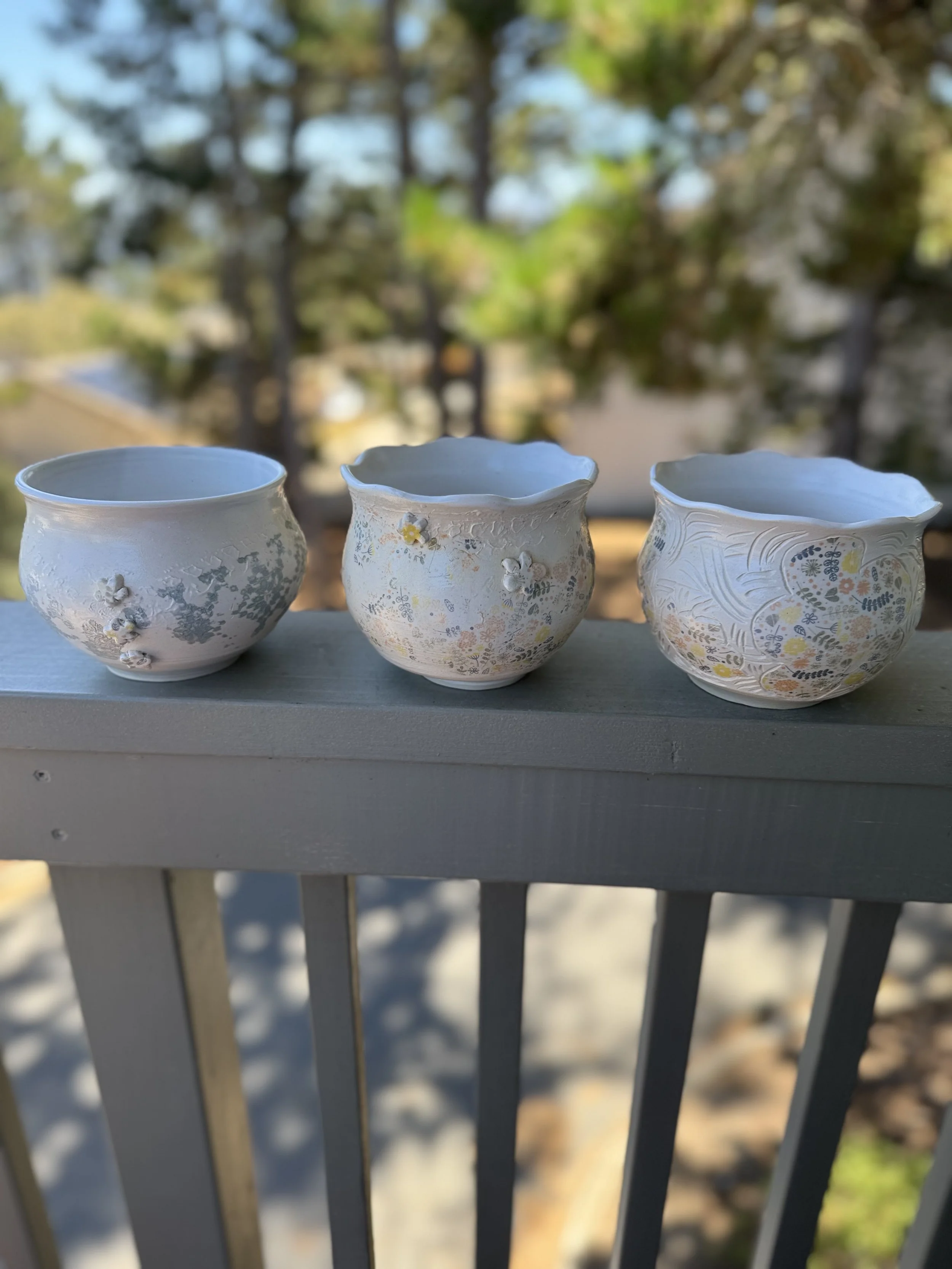 The Ladies: A pot trio inspired by my Grandma Emma