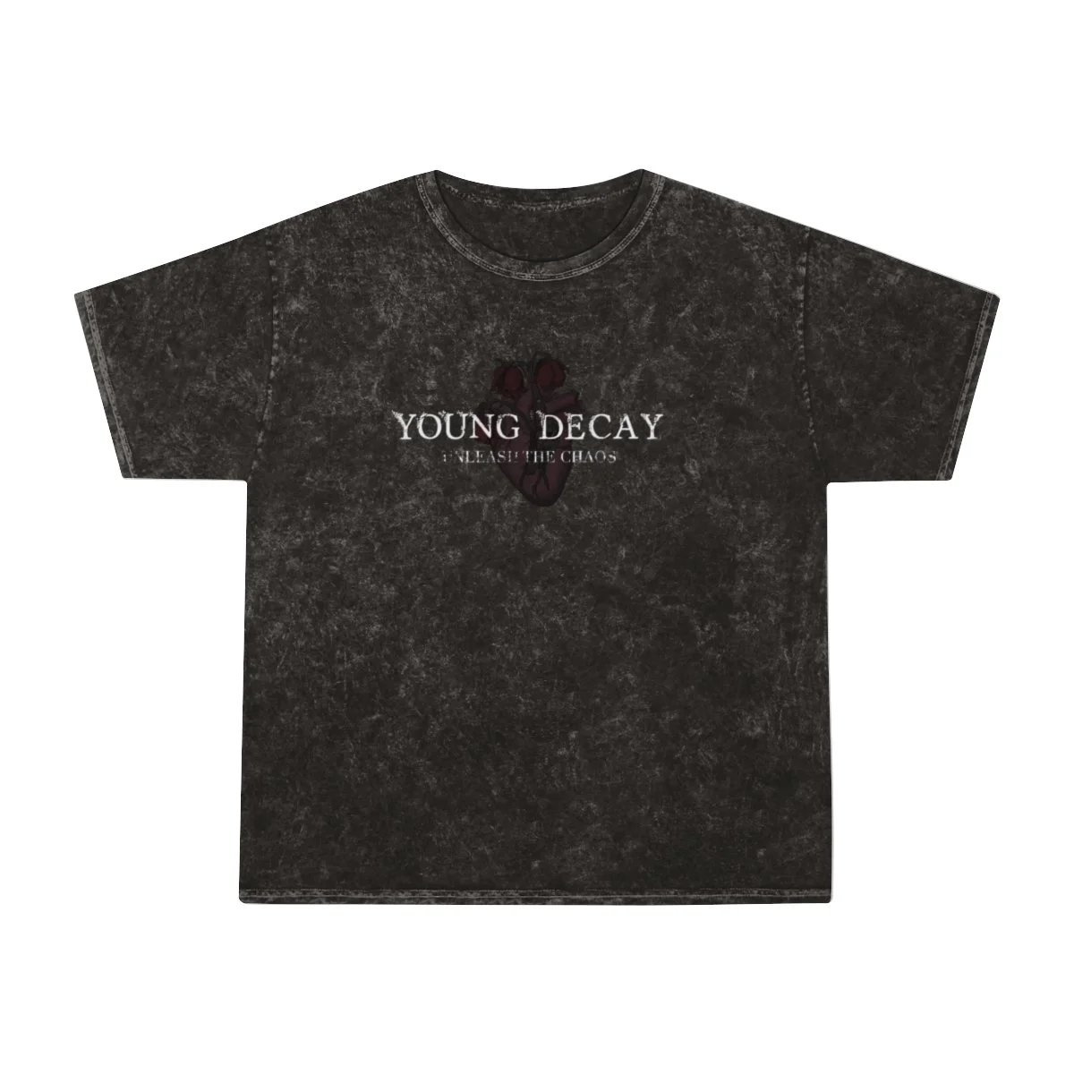 YD CHAOS Tour Mineral Wash T-Shirt (design on back) — Jack Whitney