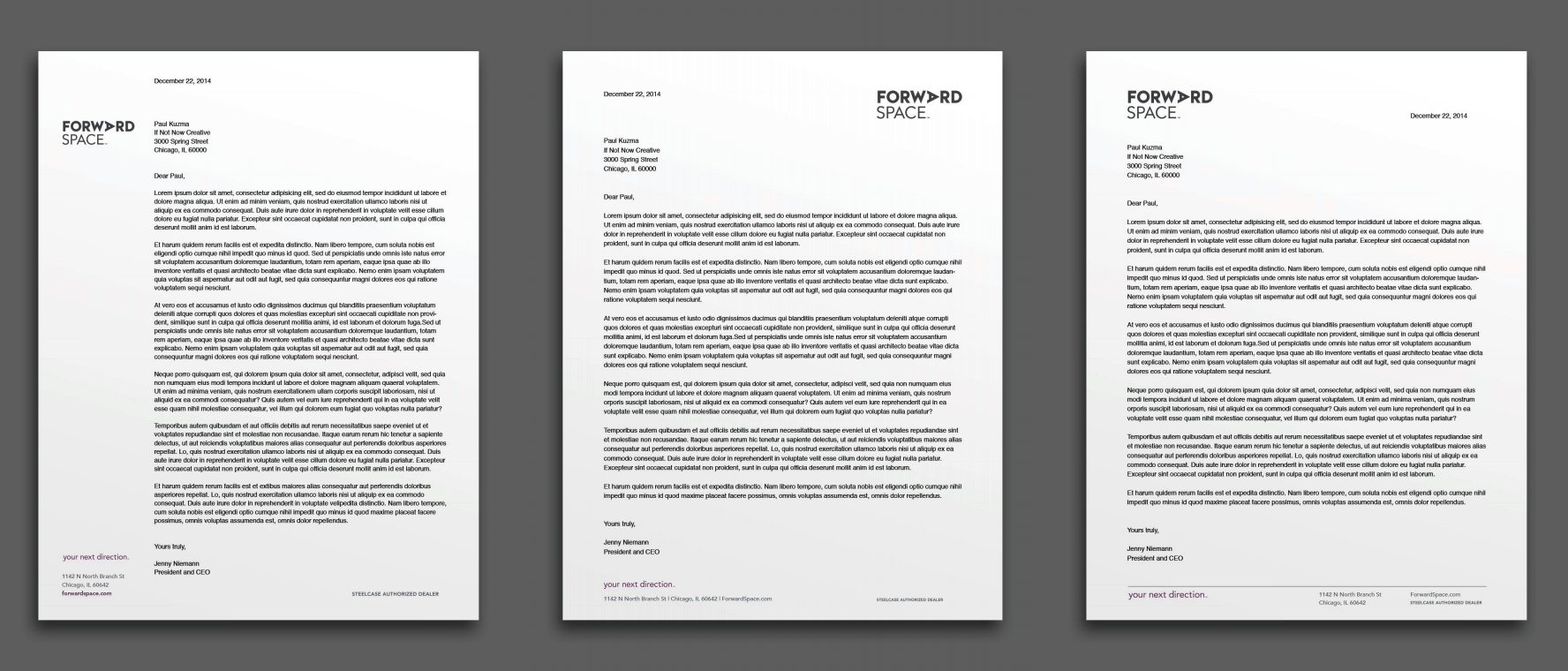 Digital Templates - Letterhead, PowerPoint, etc.