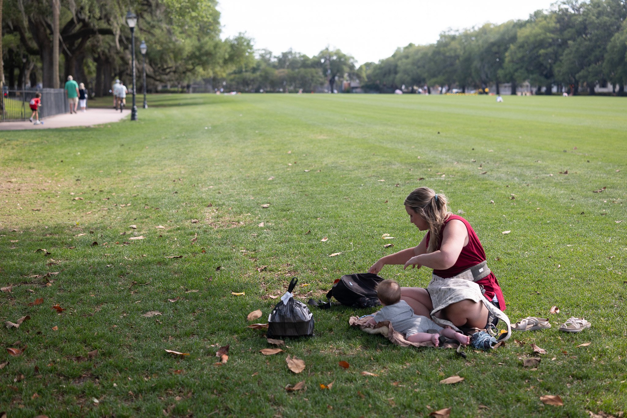 Picnic at Forsyth Park