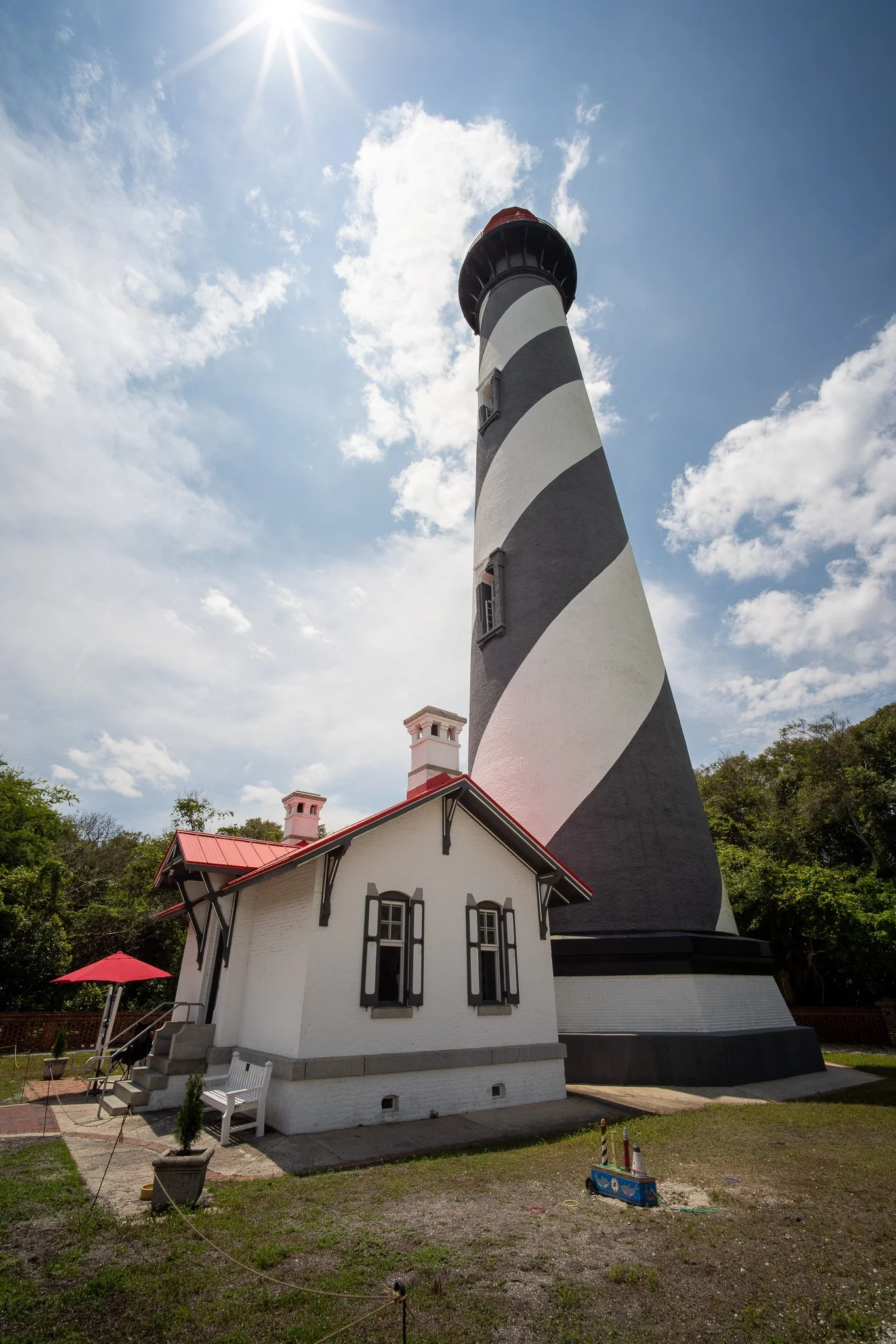 Saint Augustine Lighthouse and House