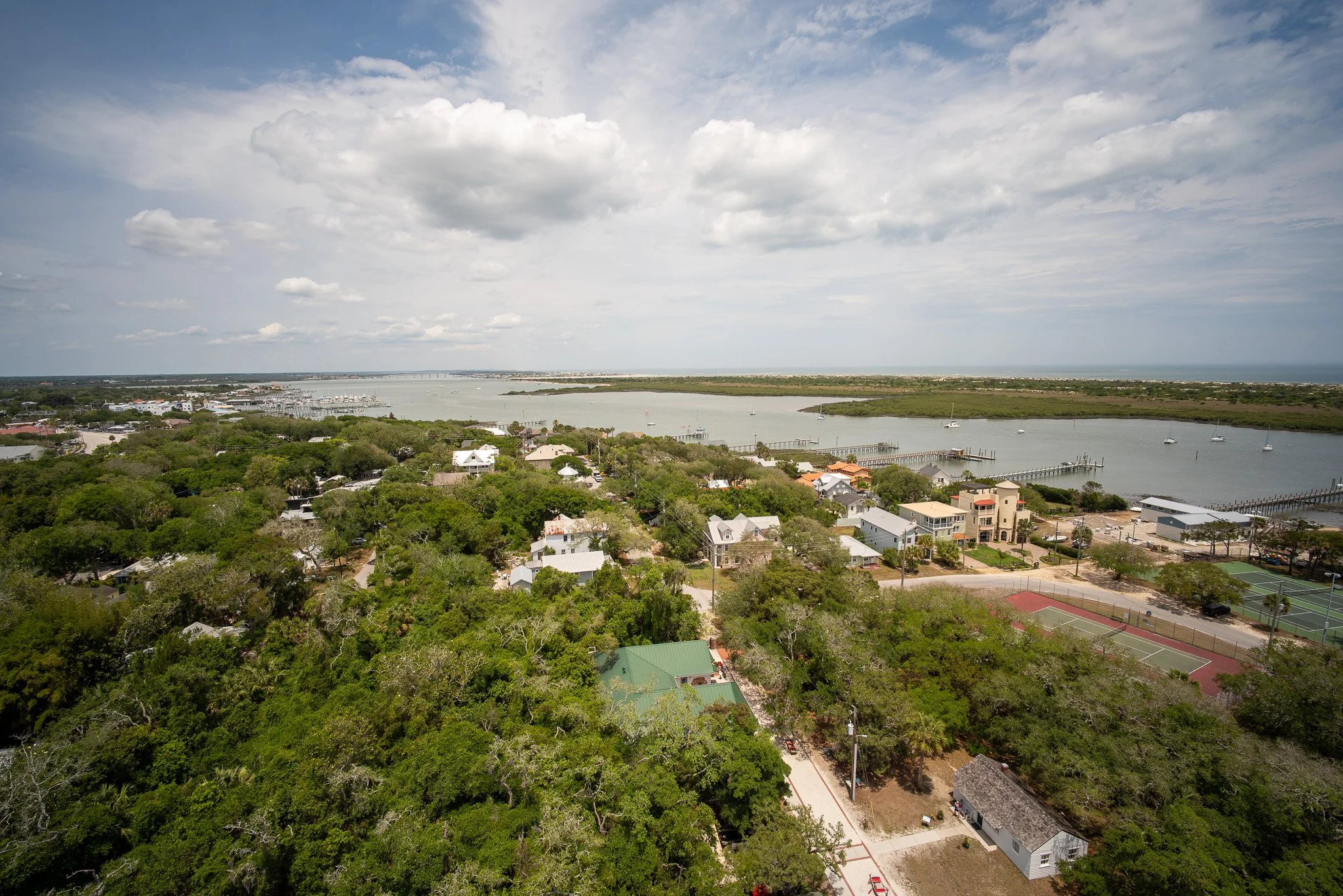 Saint Augustine Lighthouse View to the North