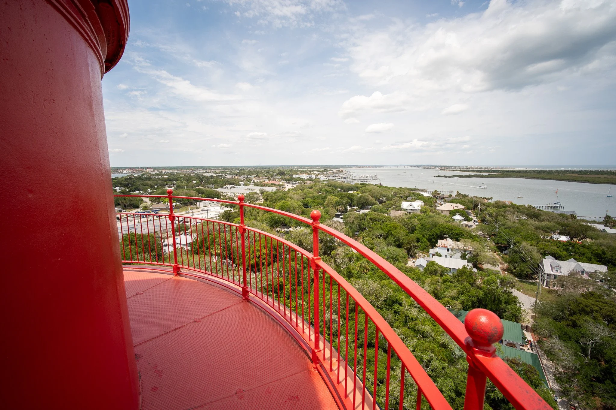 Saint Augustine Lighthouse Top Viewing Platform