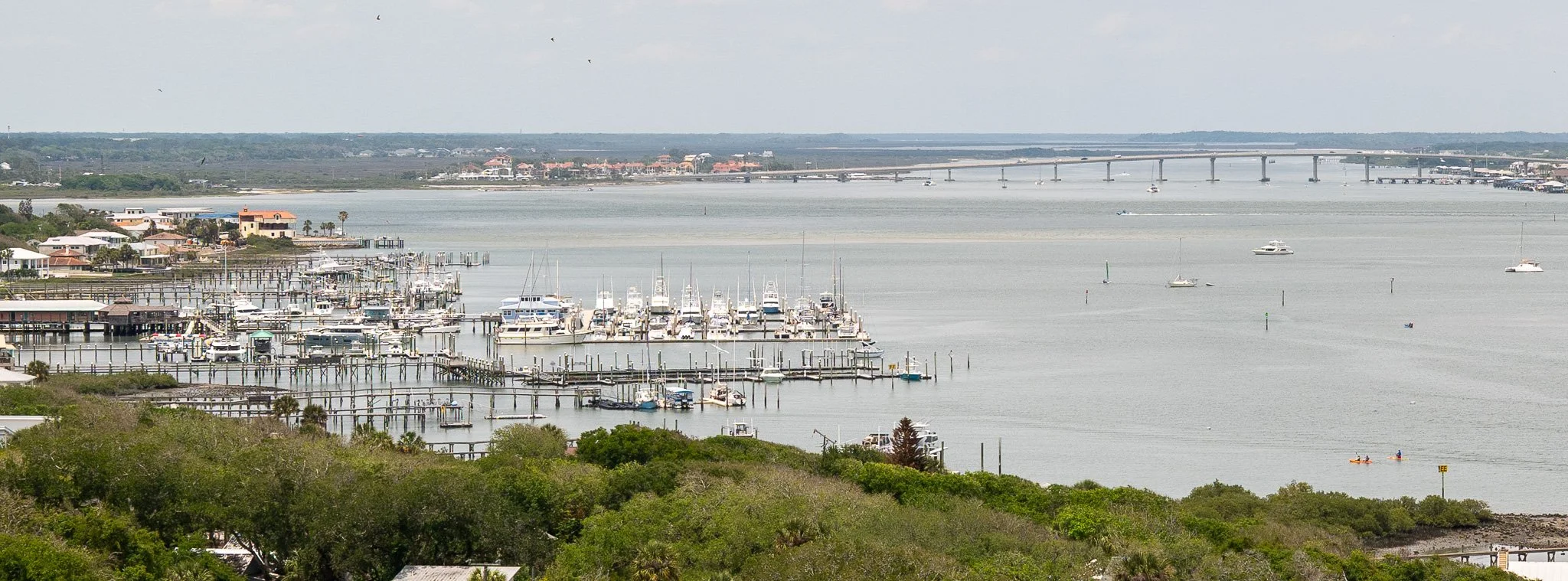 Saint Augustine Lighthouse View of the Marina