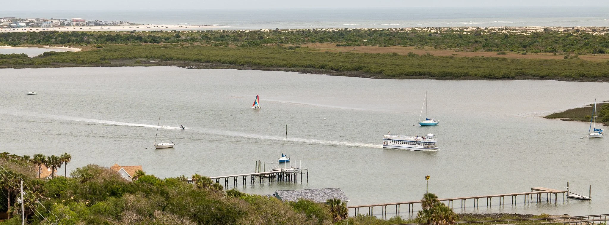 Saint Augustine Lighthouse Boats