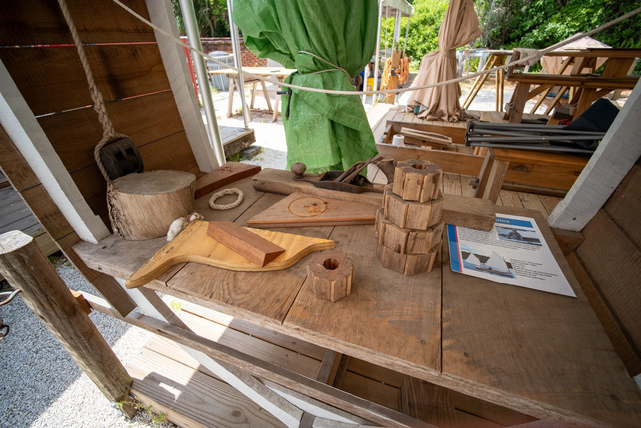 Saint Augustine Lighthouse Boat Building Exhibit