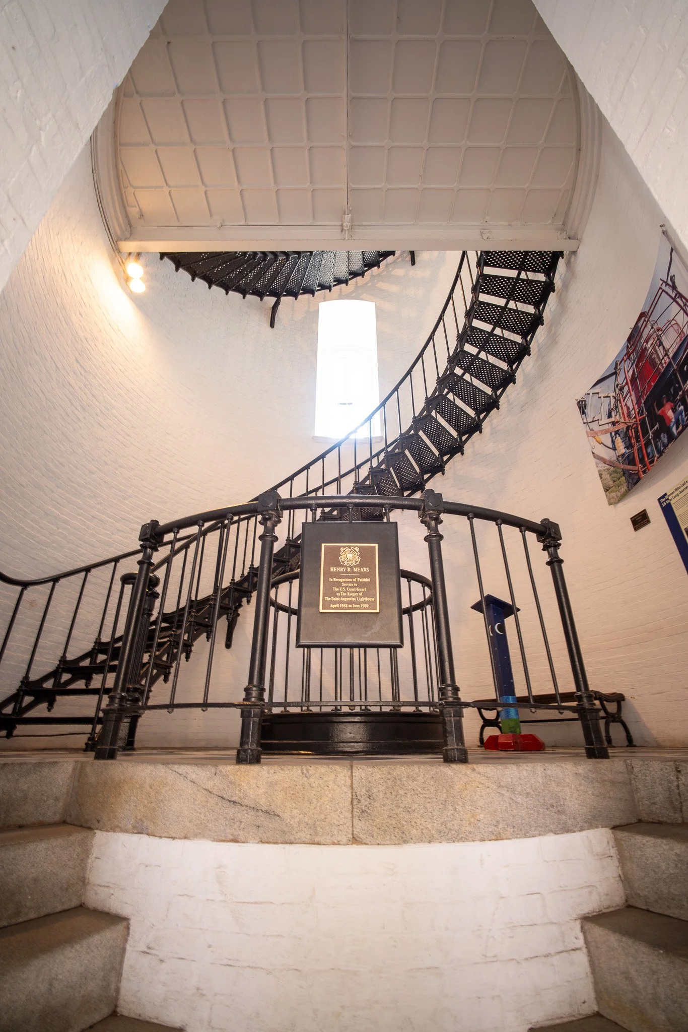 Saint Augustine Lighthouse Interior Staircase