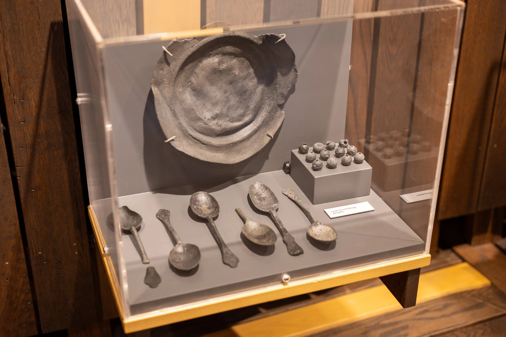 Artifacts inside the St Augustine Museum