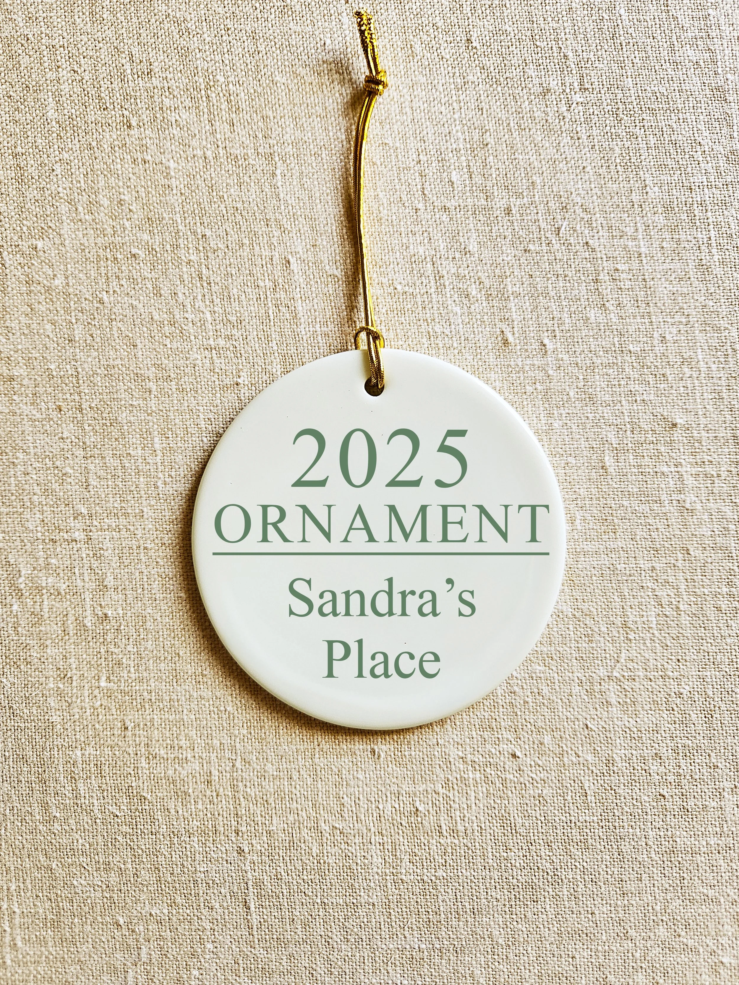 Fairhope Christmas Ornament 2025 Sandra's Place
