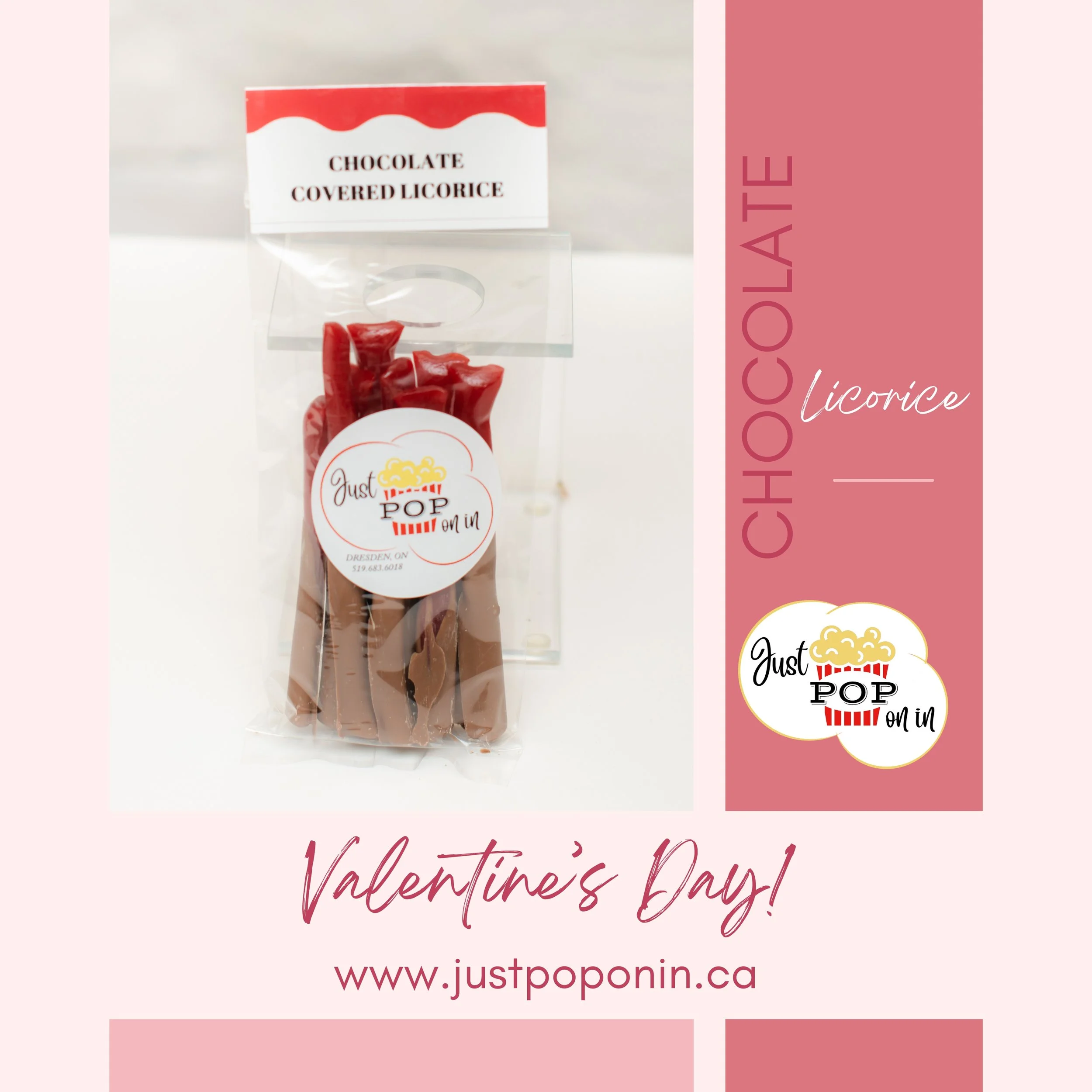 CHOCOLATE COVERED LICORICE