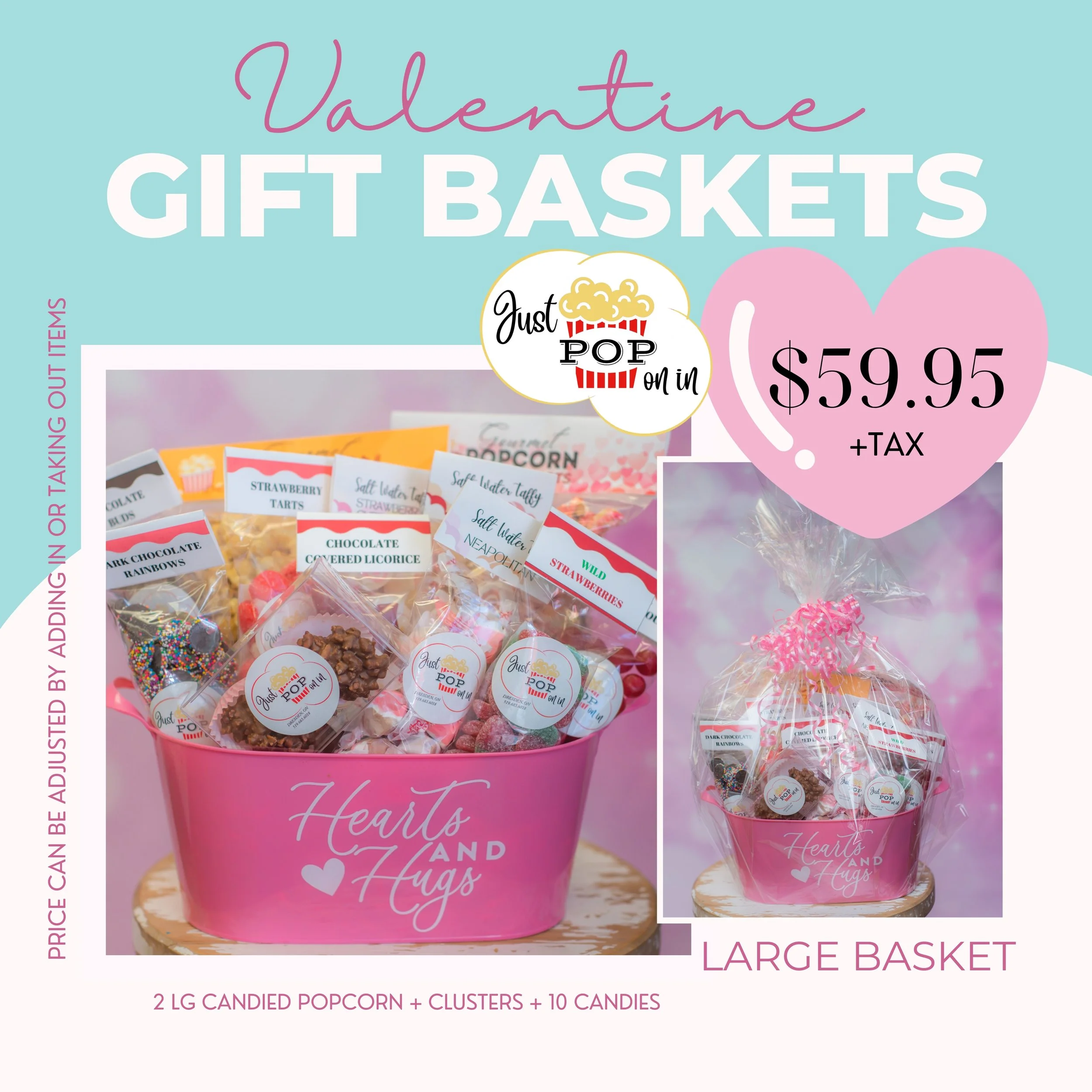VALENTINE LARGE BASKET
