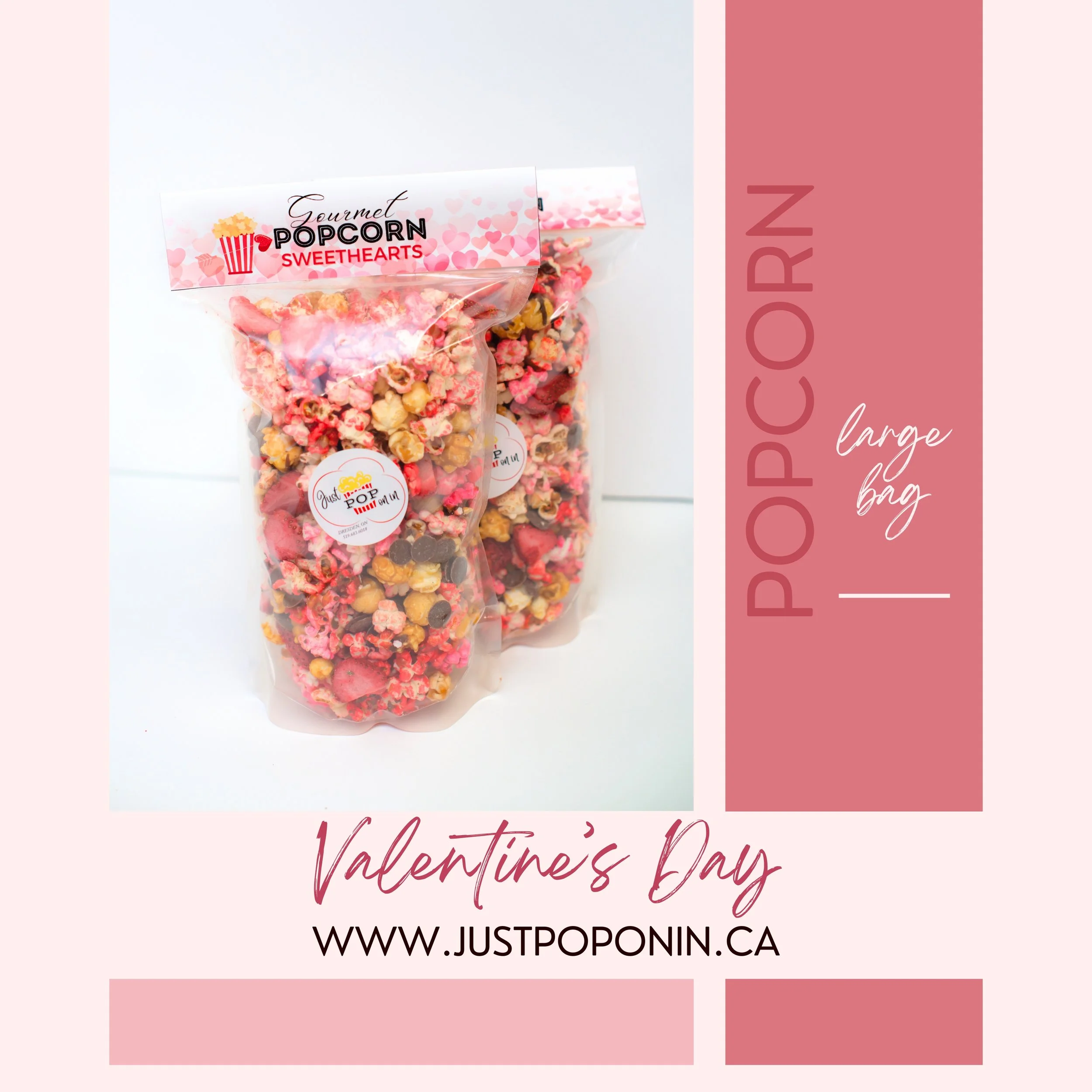 SWEETHEART GOURMET POPCORN LARGE BAG