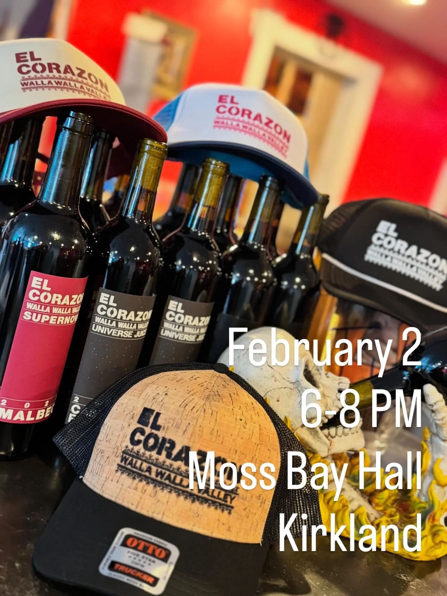 Wine club pick up party at Moss Bay Hall in Kirkland tonight. See you all soon.