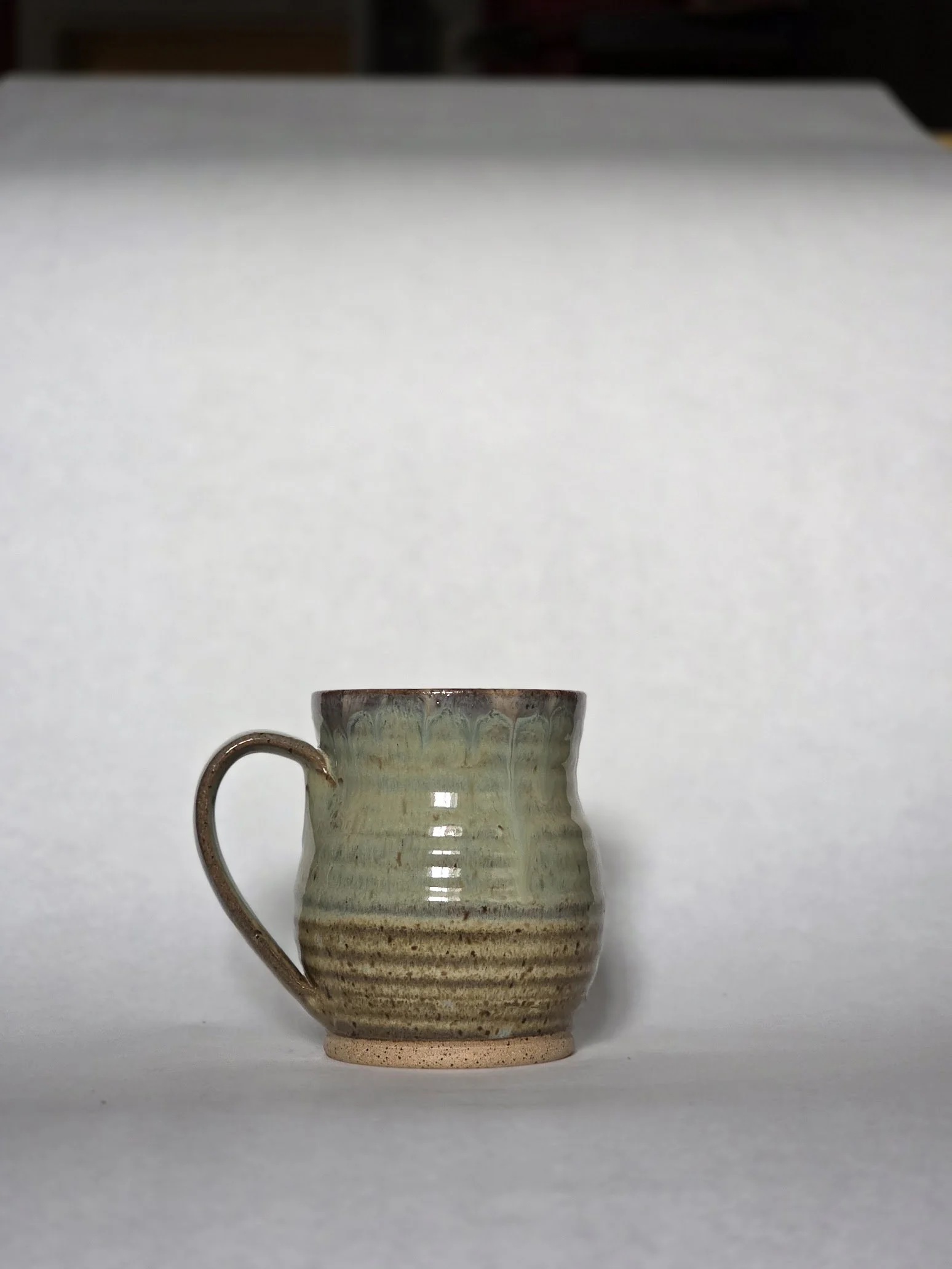 Regular Mug (Green & Tan)