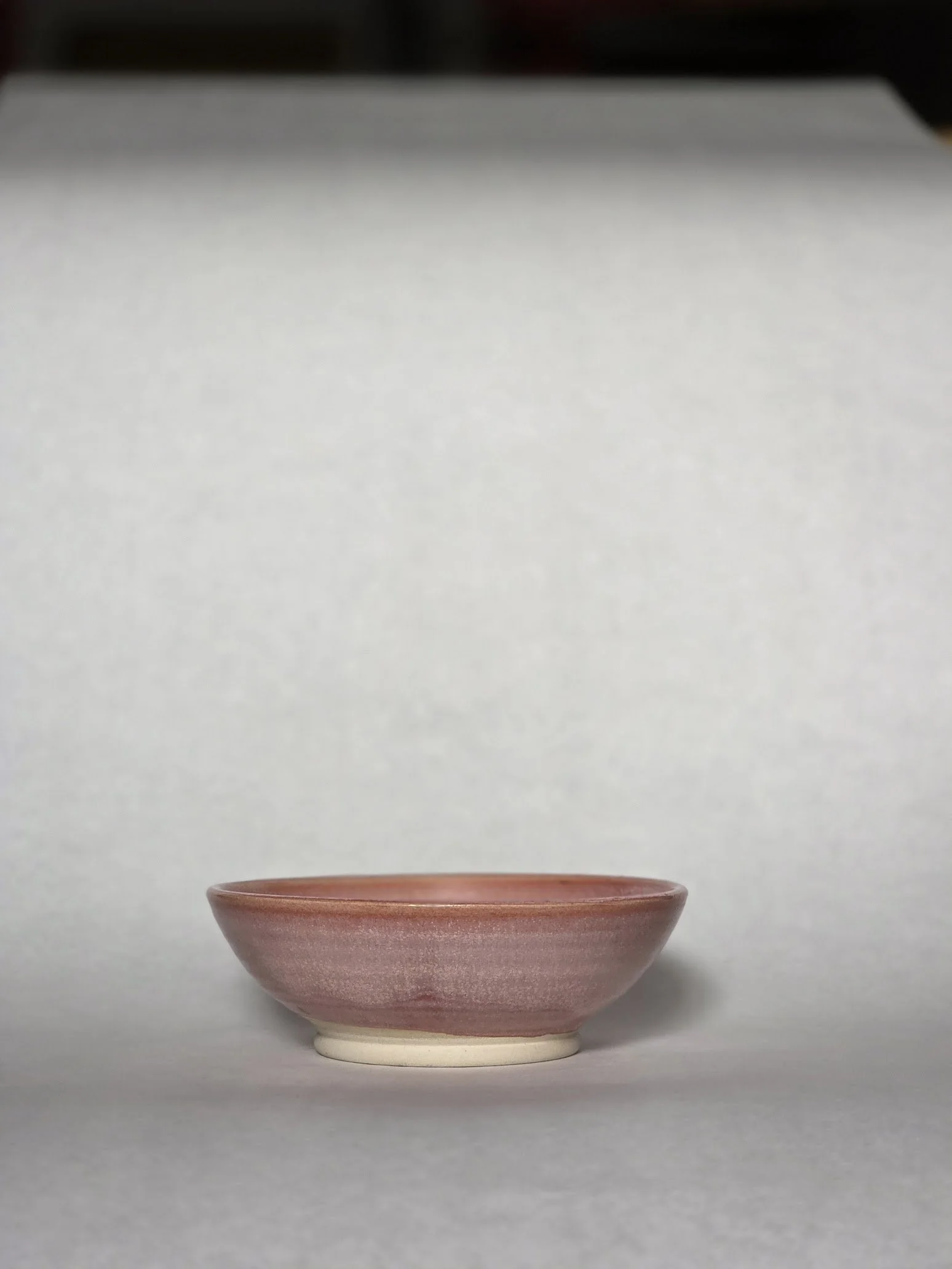 Shallow Pink Bowl